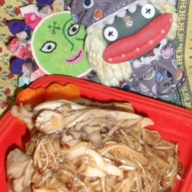豆腐の柚子きのこあん＆しらたきとキュウリの中華風サラダ（お家カフェ）