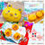 ハロウィンレシピ♪カボチャの焼きチョコカップケーキ＆キャラのイラスト