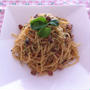 オイルサーディンのパスタ