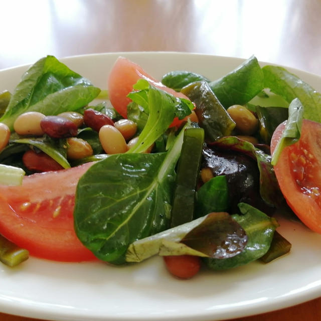 茎わかめと野菜のマリネ