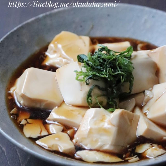 シンプルに美味しい 豆腐だけで満足 豆腐の甘辛とろみ煮 好きなタイプ By たっきーママ 奥田和美 さん レシピブログ 料理ブログのレシピ 満載
