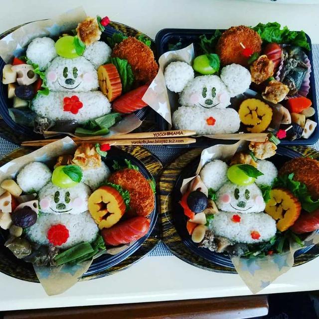 ミッキー鏡餅弁当♪