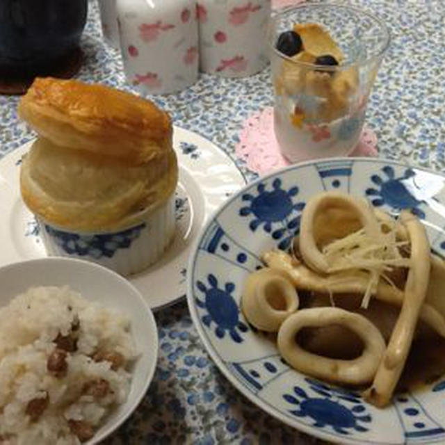 ２月第２週の教室、春の和食と新作？
