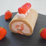 ほわっとフルーティ♪ラズベリーと苺のロールケーキ♡
