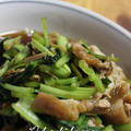 小松菜と油揚げの炊いたん