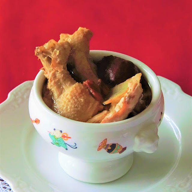 レシピ＊麻油鶏　鶏肉の薬膳スープ