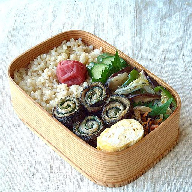 10/24(木)さんまの青じそ巻き弁当