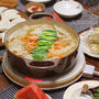 【献立】水餃子鍋からの広東麺。～俺のマイ唐辛子～