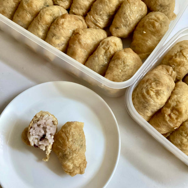 唐突に作りたくなった揚げすし