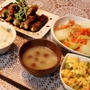 晩ご飯✩豚肉のりんご巻き　バルサミコソース