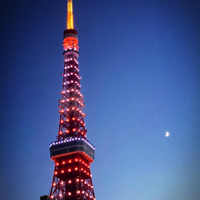 東京タワー×三日月( ´ ▽ ` )
