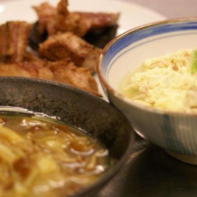 マグロのアラのスパイス焼き　（胡豆昆まかないレシピ）