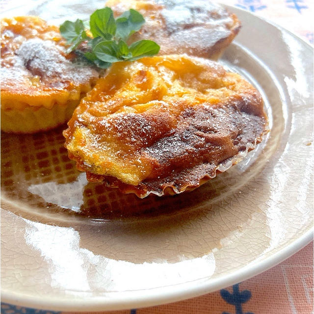 魚焼きグリルで マーマレードジャムのミニケーキ By むにゃさん レシピブログ 料理ブログのレシピ満載