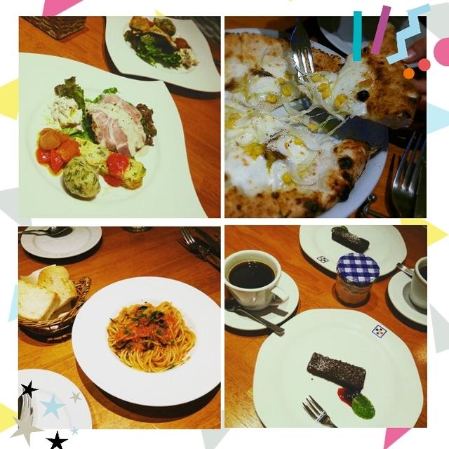 減量とイタリアンランチ