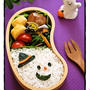 【詰めるだけ＾＾ハロウィンおばけのお弁当】