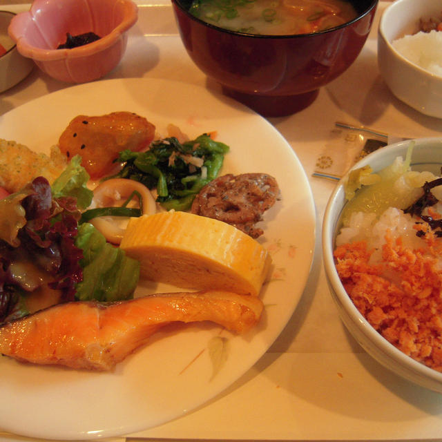 朝食バイキング・大谷山荘