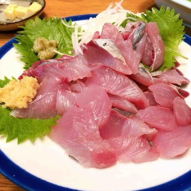 オヤジ伊豆合宿 いなだ トビウオの刺身に あら汁 もずく酢 干物 そして温泉 By ビストロパパさん レシピブログ 料理ブログのレシピ満載