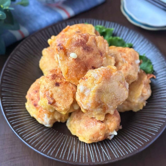 このピリ辛沼る☆鶏むね肉と凍り豆腐のキムチーずピカタ