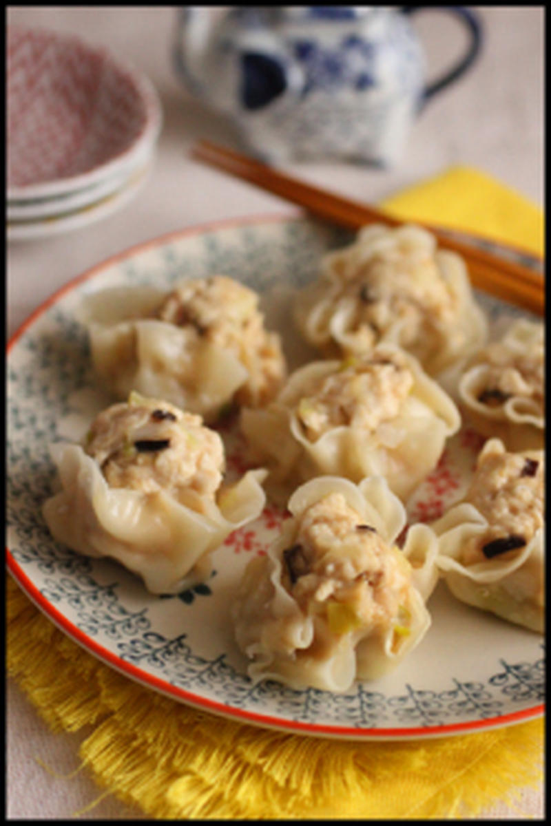 鶏むね肉で食費おたすけ！電子レンジで簡単シュウマイ