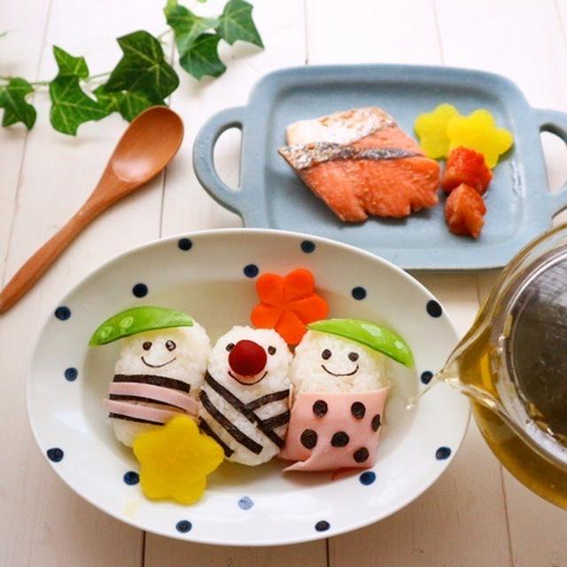 デコ茶漬け＊俵おにぎり