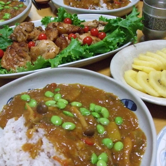 夏はカレーだ！！