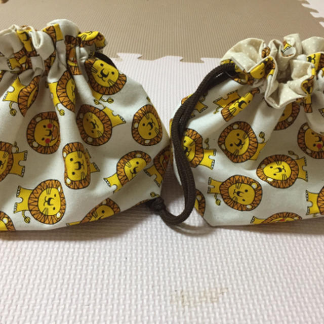 お弁当袋とリュック