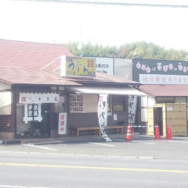 外ランチ☆もり家 かき揚げぶっかけ（冷）海～