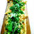 旬のお野菜をのっけてバジリコソースのグリーンピッツァ