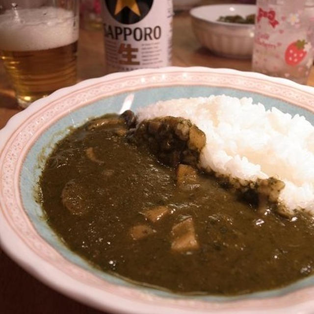 家庭料理味な、シーフードグリーンカレー｜来年1月22日(土)江東区でパパ料理教室