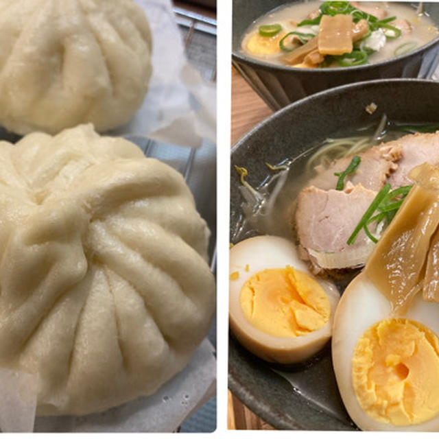 肉まんの季節です！おうちラーメン