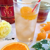 「ジャーと果物で作るお酒＆ドリンク」Orange！ Arrange♩自家製フルブラで大人ドリンク