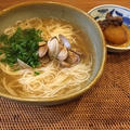 あさり麺とすじ大根