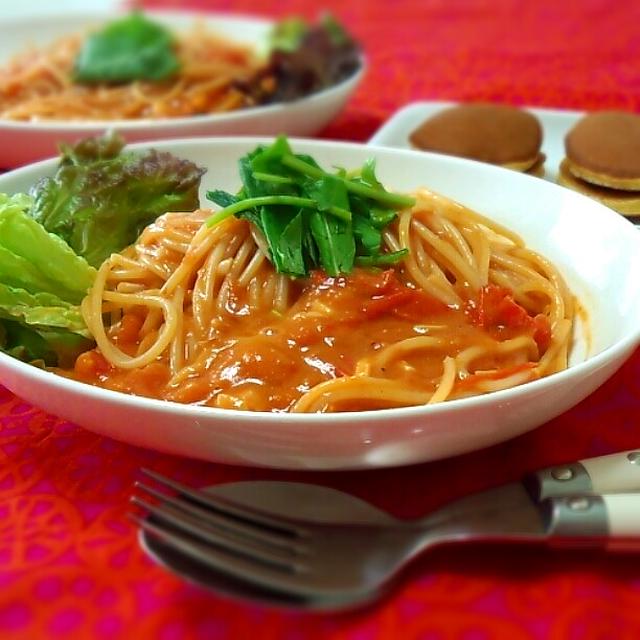青の洞窟♪かにのｸﾘｰﾑﾊﾟｽﾀ