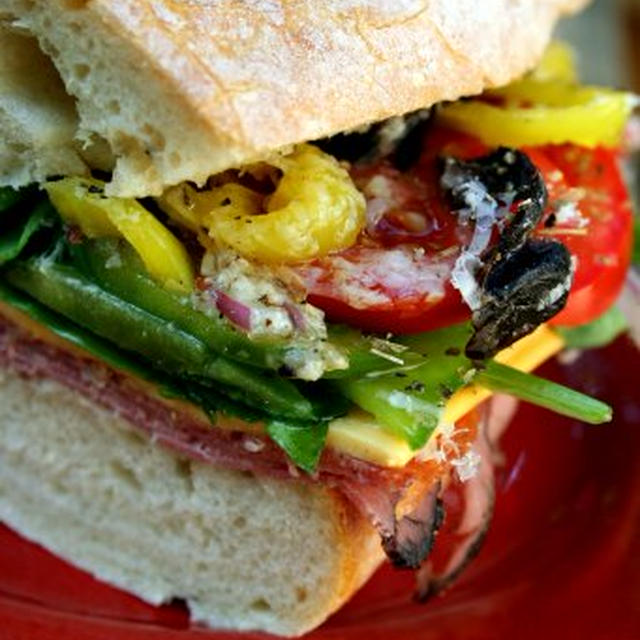 Spicy Italian Sandwichスパイシーイタリアンサンドイッチ、サンドイッチショップ風