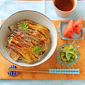 鰻のようなとろとろ茄子と豚肉のかば焼きスタミナ丼！！ by ぱおさん