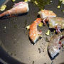 アカアシ海苔パスタ