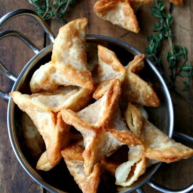 Spiced Sweet Potato Samosaスイートポテトサモサ