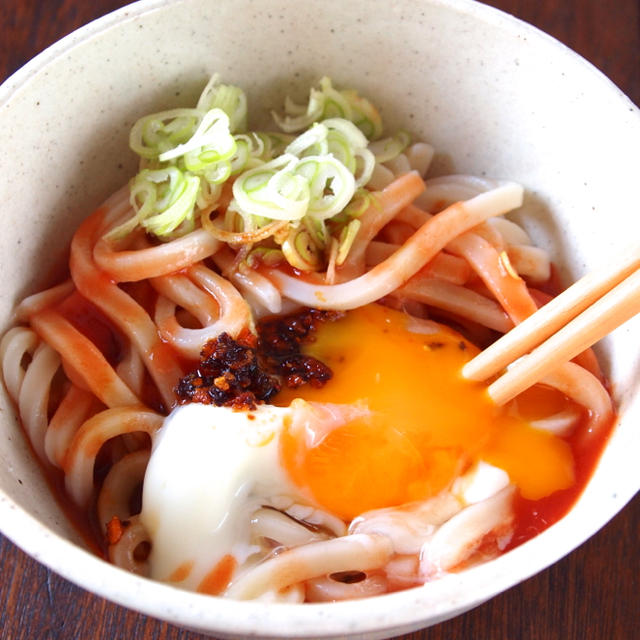 夏の推しメン！「トマたまぶっかけうどん」