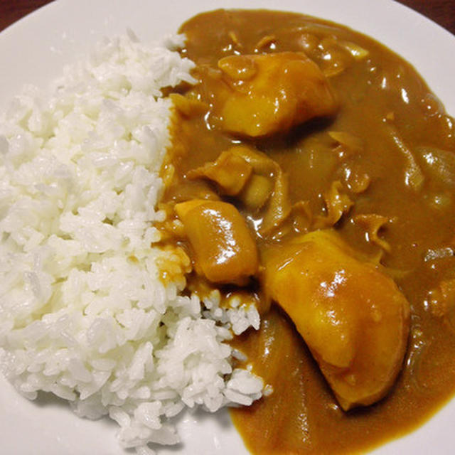 ホタテのひもカレーの話