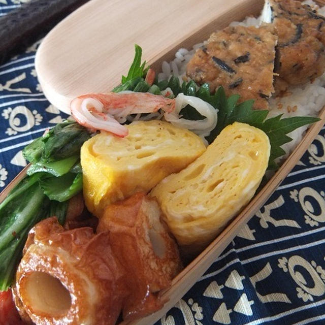 お弁当しんぷるらいふ・鶏ハンバーグのっけ弁