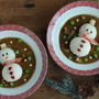【簡単クリスマスごはん】雪だるまカレー献立