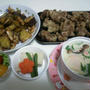豚肉の磯部揚げと茶碗蒸し☆(n‘∀‘)η