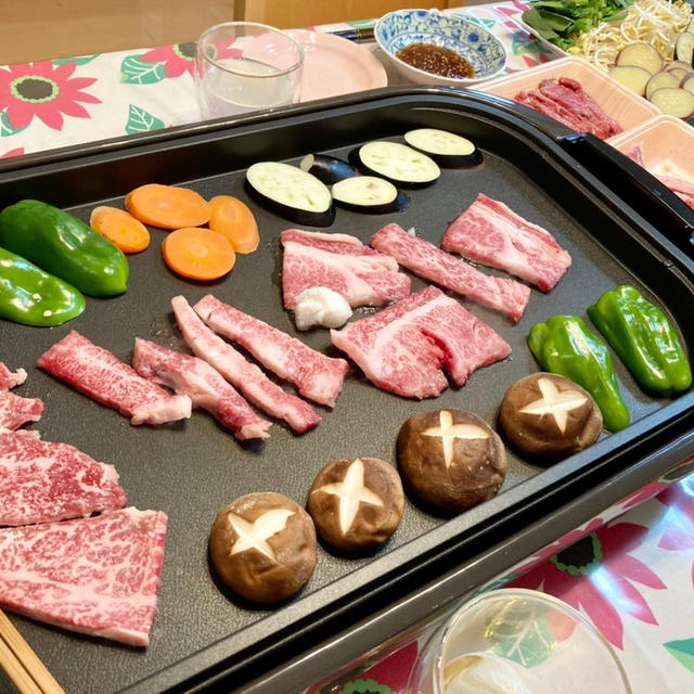 【お祝い】いちごちゃんの合格祝いに贅沢♪熊本牛の焼肉パーティー！