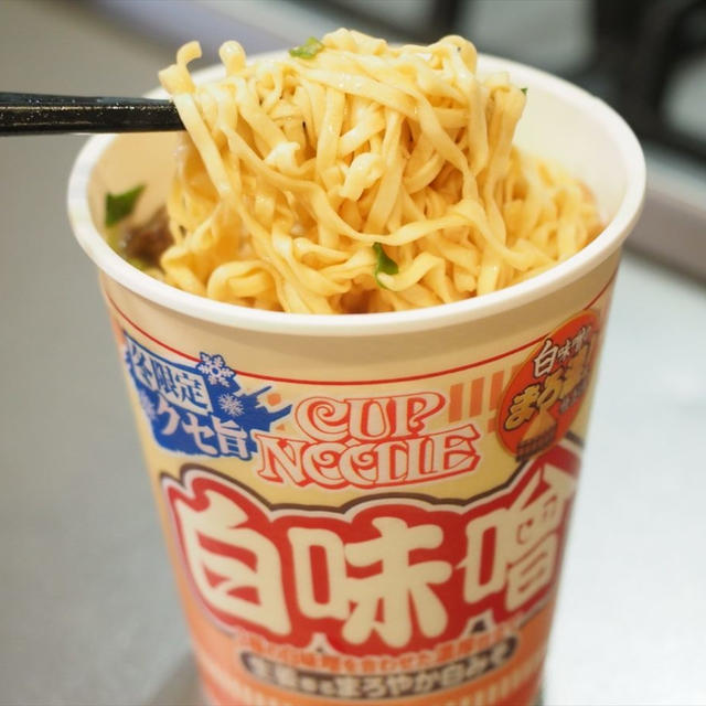 カップラーメン日記、カップヌードル白味噌、白坦々