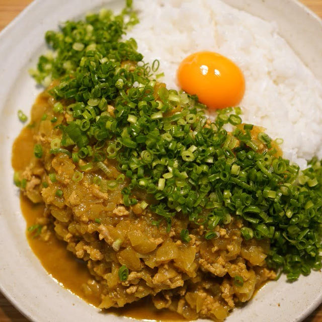 シンプルにだし感を味わう為の、だしカレー