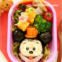 ハロウィン帽子のミッキーマウス＊キャラ弁