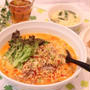 夜カフェ★ヘルシー豆乳担々麺(レシピ）