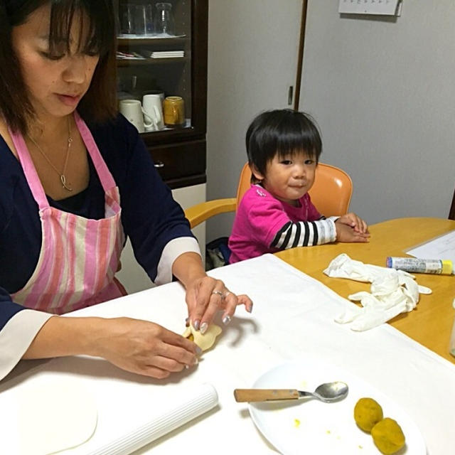 やっと参加できた♡ハロウィンに作りたくなるかぼちゃメロンパンレッスン