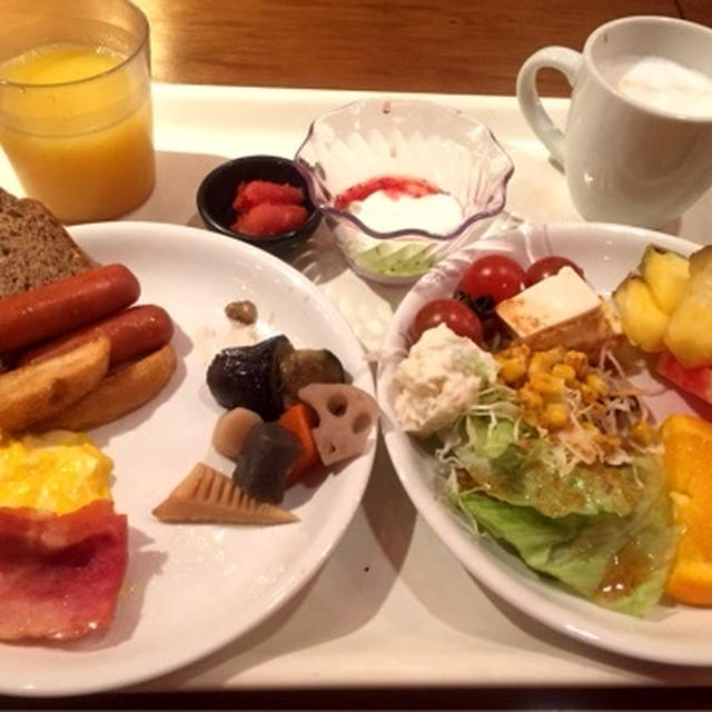 朝ごはん バイキング