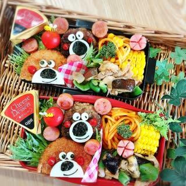 自粛期間はゼロカロリー（笑）　～可愛いお弁当♡朝ごパン～